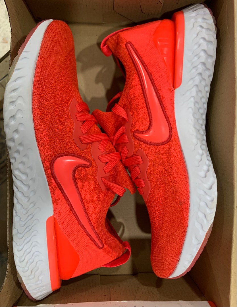 NIKE EPIC REACT FLYKNIT SIZE 9 Men s Fashion Footwear Sneakers