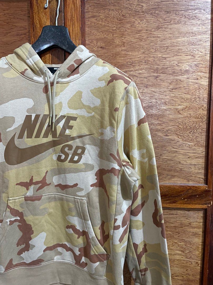 Nike sb icon camo hoodie hotsell