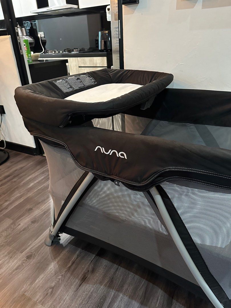 Nuna Sena Travel Cot with changing table Babies Kids Baby