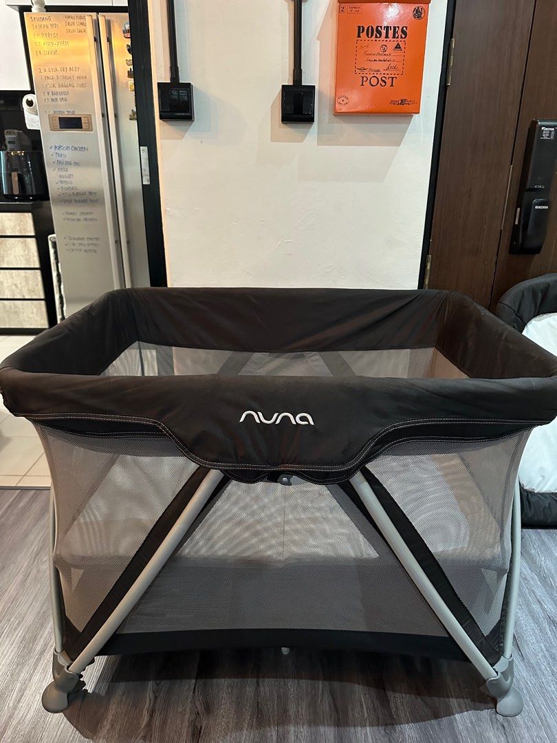 Nuna Sena Travel Cot with changing table Babies Kids Baby