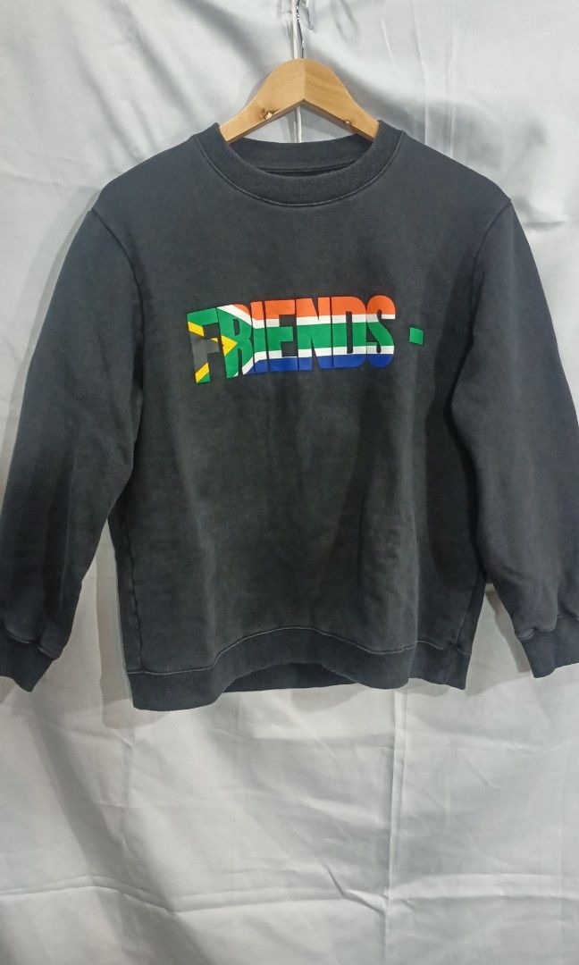Off white clearance vlone crewneck black