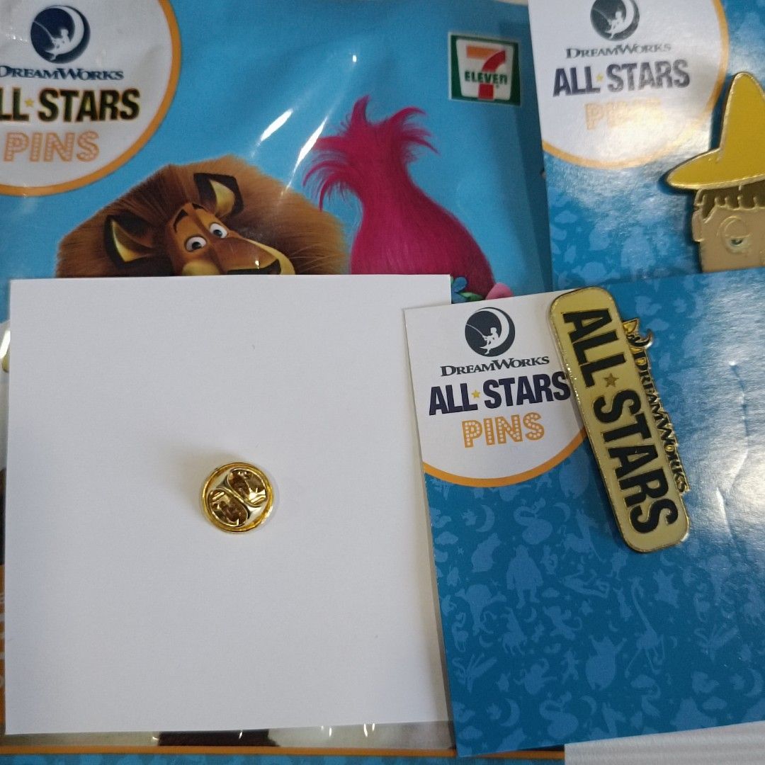 Eleven Pin (Opened) New Dreamworks All Stars 7-Eleven Pins, Hobbies & Toys ...