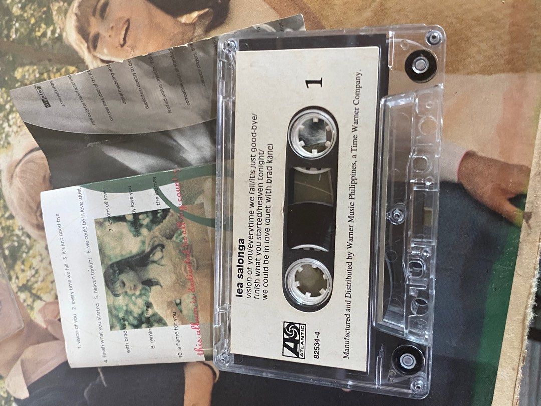 Original Cassette Tape Lea Salonga 1993 SelfTitled Album Tagalog