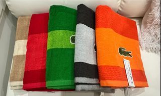 Original Lacoste Towels