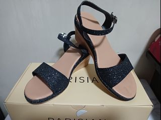 Parisian Glittery black Sandals