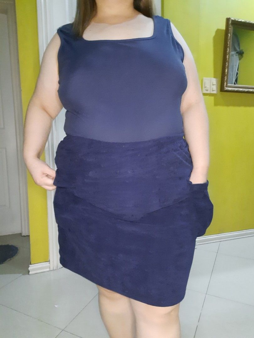 Plus Size Curduroy Cargo Skirt Women s Fashion Bottoms Skirts on Carousell