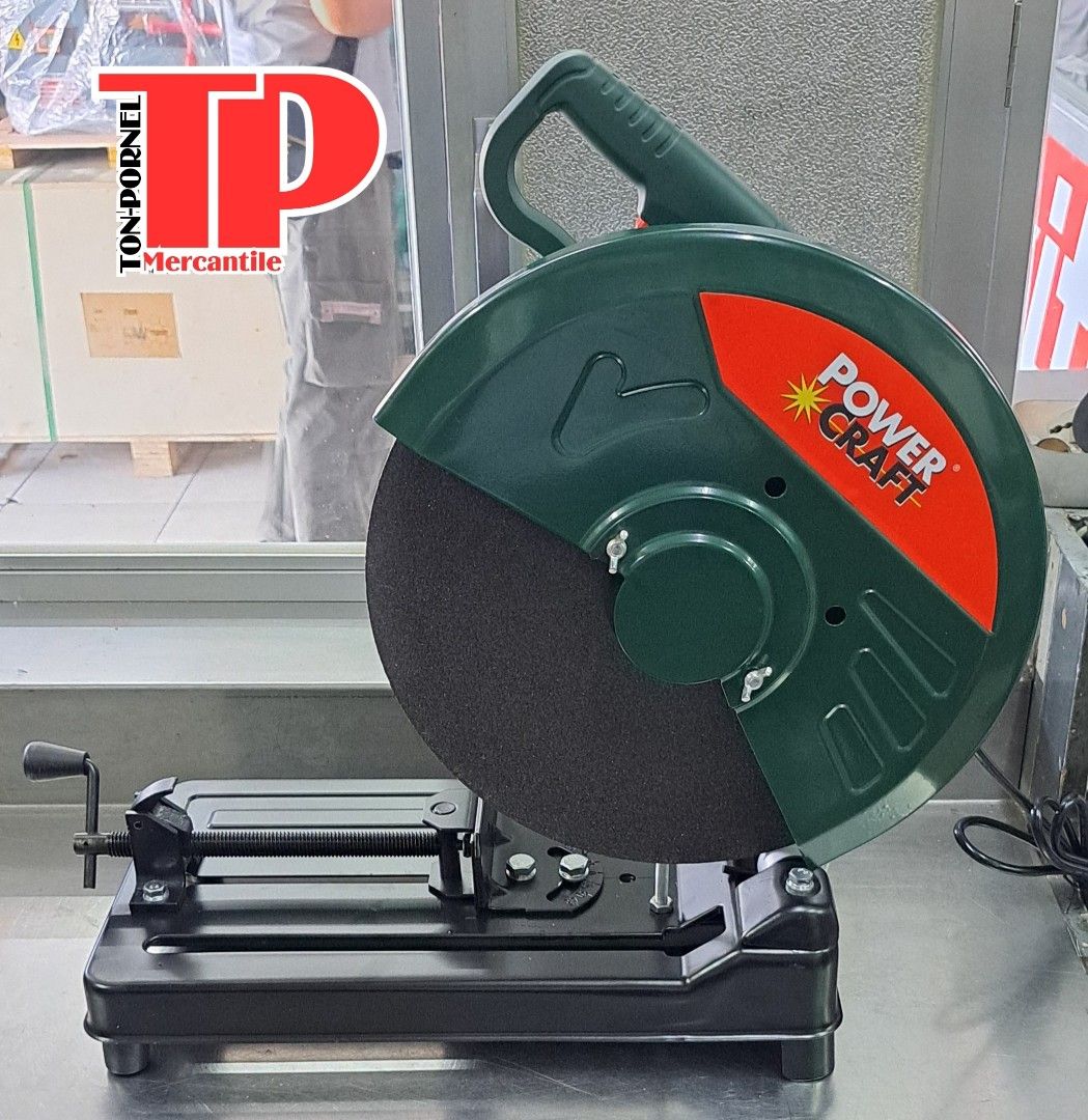 POWER CRAFT PCOM22-350E 2200W 14" Cut-Off Machine (Category: Construction Tools & Equipment) located in Manila. Submitted by tonpornel (Listing ID 1291032566, Image 2). Description: Ton-Pornel Mercantile • We supply Powertools, Hardware tools, Plumbing, Paints, Electrical and Construction materials • We offer Paint Mixing and Powertools Repair Visit us: 38 Marcos Highway Mayamot, Antipolo City https://maps.google.com/?cid=1384230075759805792&entr