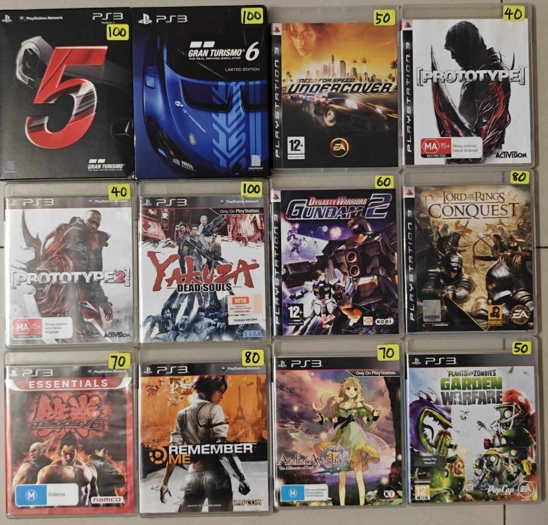 Ps3 only games sale list