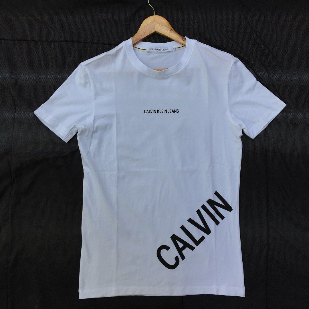 Ptpa Calvin Klein Jeans Stretch Logo T shirt Size M 19x28 Almost