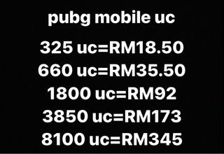 Pubg top uc price