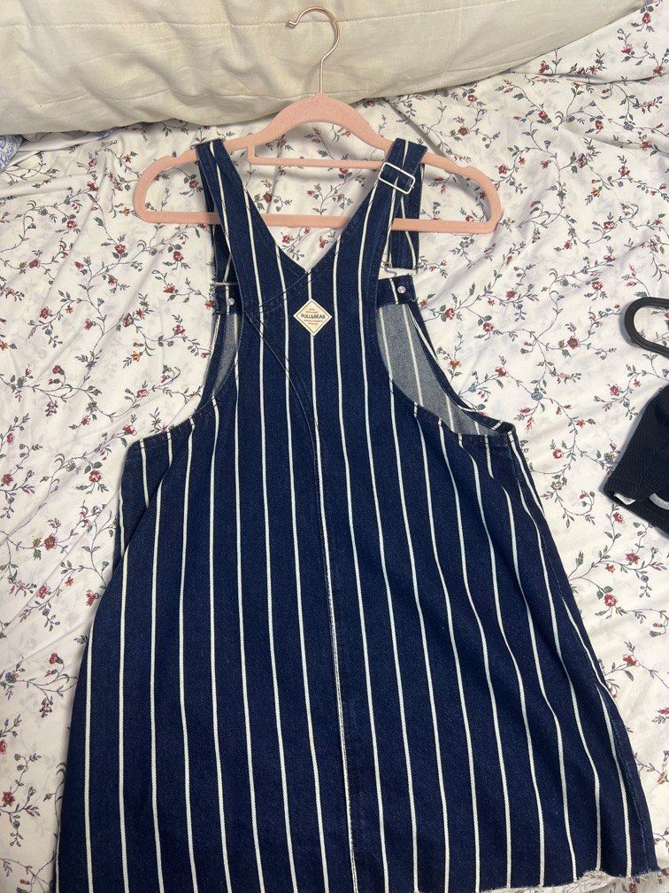 Pull and bear pinafore dress hot sale