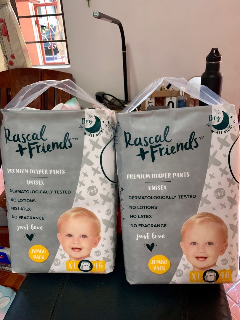 Rascal + Friends Diapers Pants Convenience Pack - Medium, 16 pads