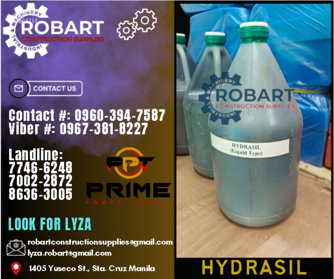 RC Hydra-Sil (Liquid Type), Commercial & Industrial, Construction Tools ...