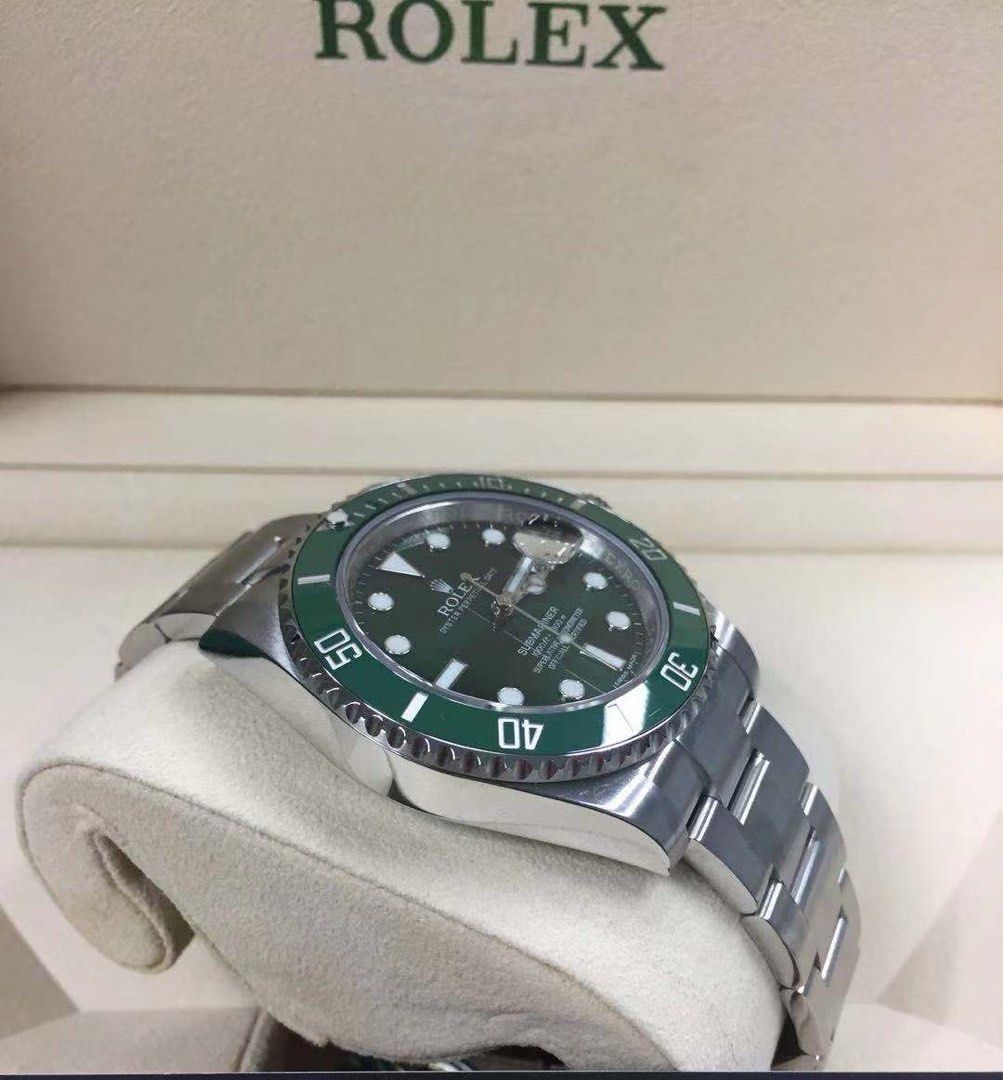 Rolex 11610lv 2019 綠水鬼, 名牌, 手錶- Carousell