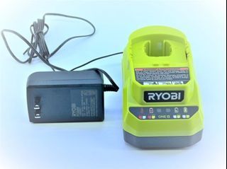 RYOBI PCG002 18V Lithium-Ion Battery Charger, Pls. take note that this is 110V, Works with all RYOBI 18V ONE+ Lithium-Ion Batteries, Quick Charging: Charge a 1.5 Ah battery in as little as 45 minutes, Brand new taken from set.