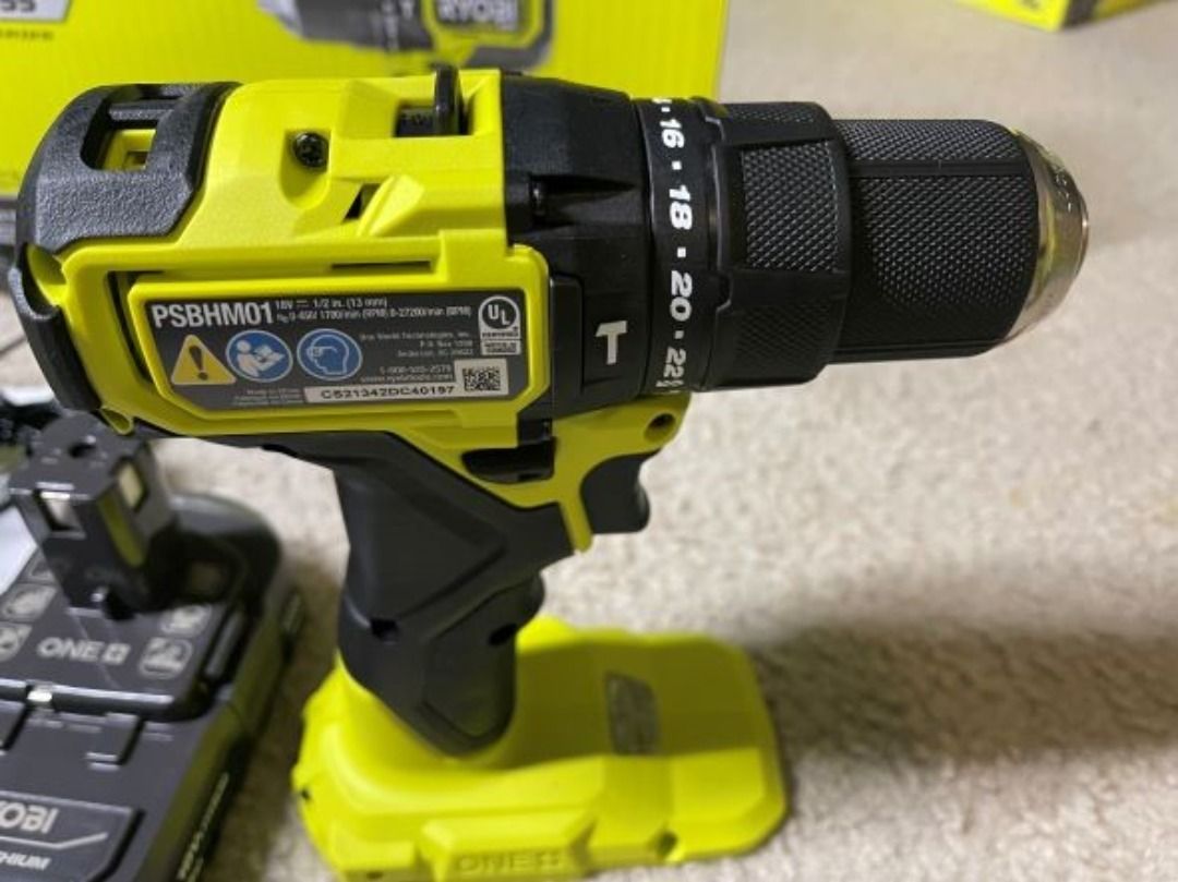 Ryobi PSBHM01K 18V BRUSHLESS Compact 1/2