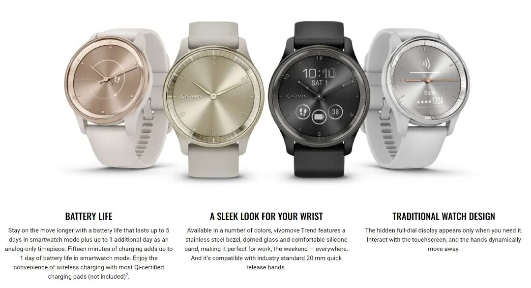 Garmin vivomove shop sale