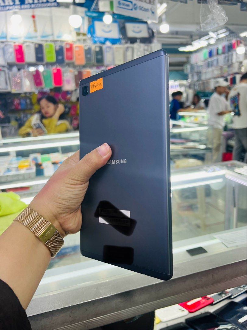 Samsung A7 lite (Category: Android) located in San Juan City. Submitted by javedsgadgetshop (Listing ID 1291160681, Image 2). Description: OPEN FOR INSTALLMENT VIA CREDIT CARD/GGIVES & SWAP/TRADE-IN! WE BUY AND SELL ( ANYKINDS OF UNIT BINIBILI PO NAMIN)! PTPA : Padelete po f bawal Read ❗️Onhand ‼️ Samsung Tab A7 Lite •32 •NTC Variant •Good batt health •Wifi Only •95% Smoothness •No hidden issue | No Repaired •100% Authentic | Not Refurbished •w/ 