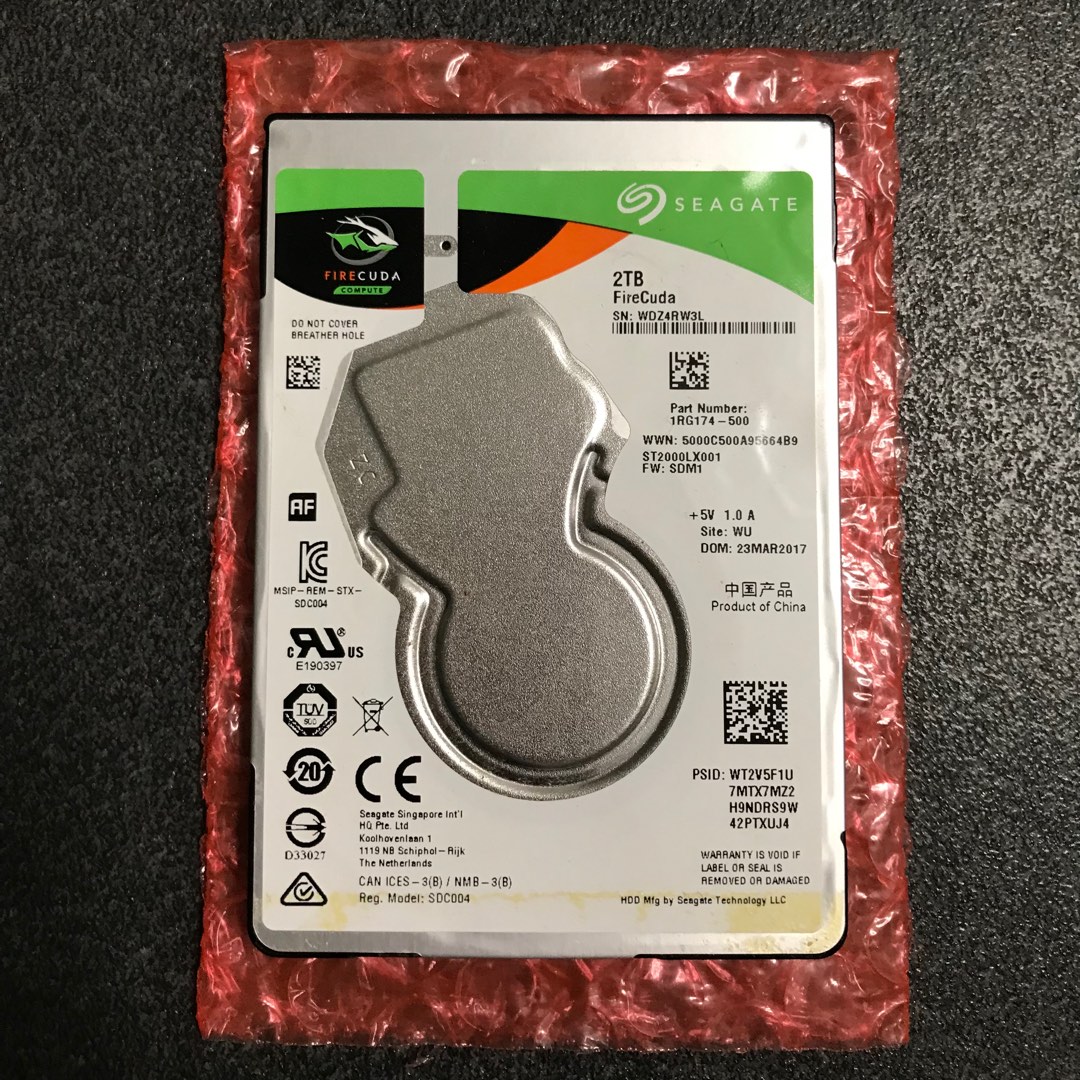 Seagate discount firecuda st2000lx001