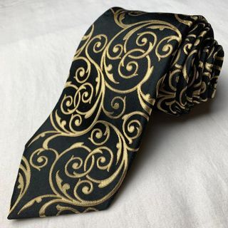 SeanJohn Black Gold Necktie