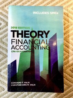 Selling Theory Financial Accounting (2018 Edition) Valix for ₱270