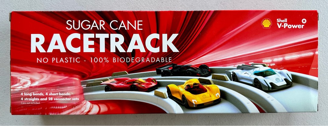 Shell V-Power Sugar Cane Race Track + 4 Salt Water Supercars + 2 ...