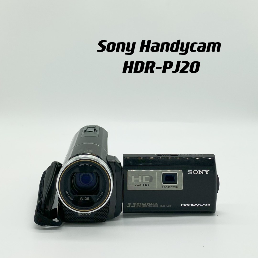 Sony Handycam HDR-PJ20 索尼復古dv攝錄機投影露營旅行送禮vintage y2k