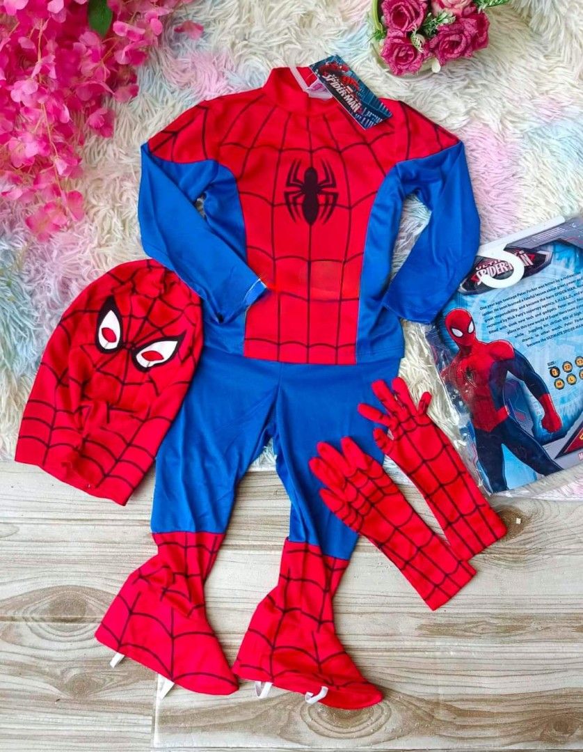 Spiderman Kids Costume Mall Pull out, Babies & Kids, Babies & Kids Fashion  on Carousell
