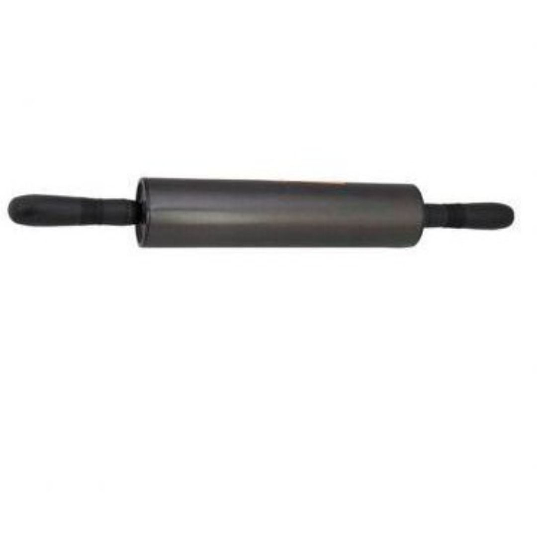 Stainless Steel Rolling Pin w/o box (Category: Bakeware) located in Quezon City. Submitted by trustrade86136 (Listing ID 1287176692, Image 2). Description: SKU: KC470 Description: • Color: Black • Ring Size: 8.5cm x 7cm x 6.5cm • Material: Stainless • Used: Dough • Comes With 3 Removable Adjustable Rings • This rolling pin comes with 3 adjustable rings that is perfect for rolling doughs with different thickness. The adjustable rings are very stab