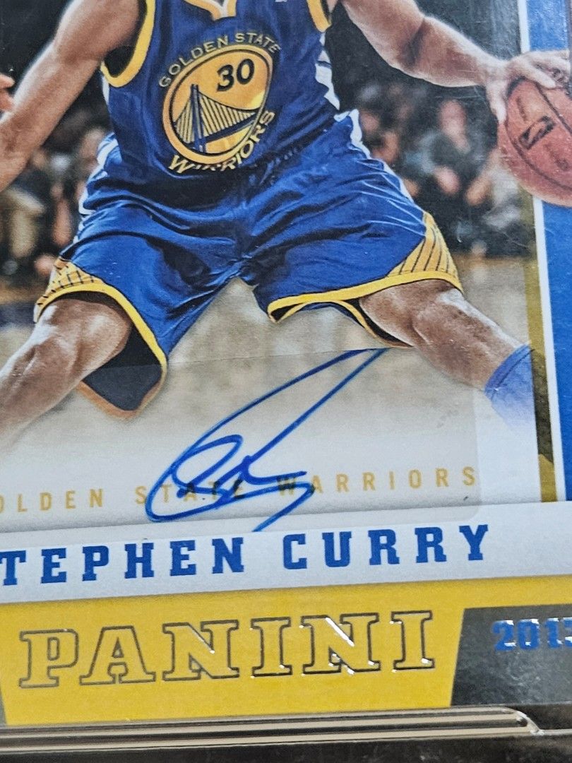 Steph Curry Sticker Auto Bgs slabbed (Category: Graded Singles) located in Mandaluyong City. Submitted by thefilipinopicker (Listing ID 1291162898, Image 3). Description: Already slabbed and authenticated hassle free for next owner pic on ebay is actual item before purchase.