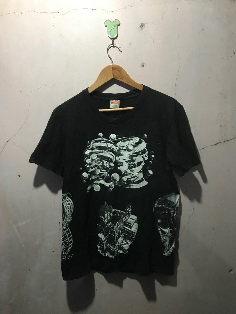 Supreme mc hot sale escher tee