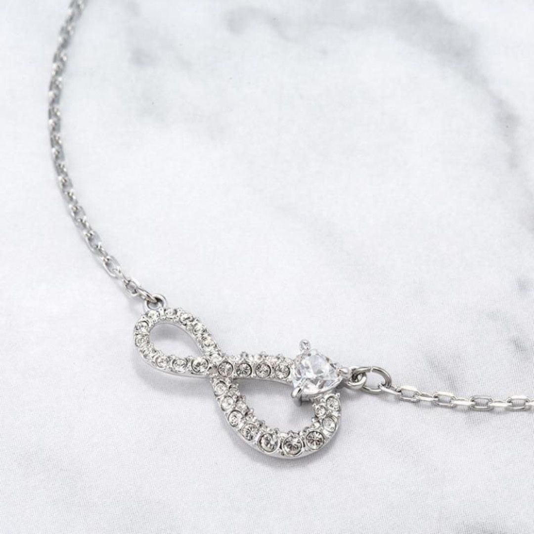Eternal love swarovski necklace on sale