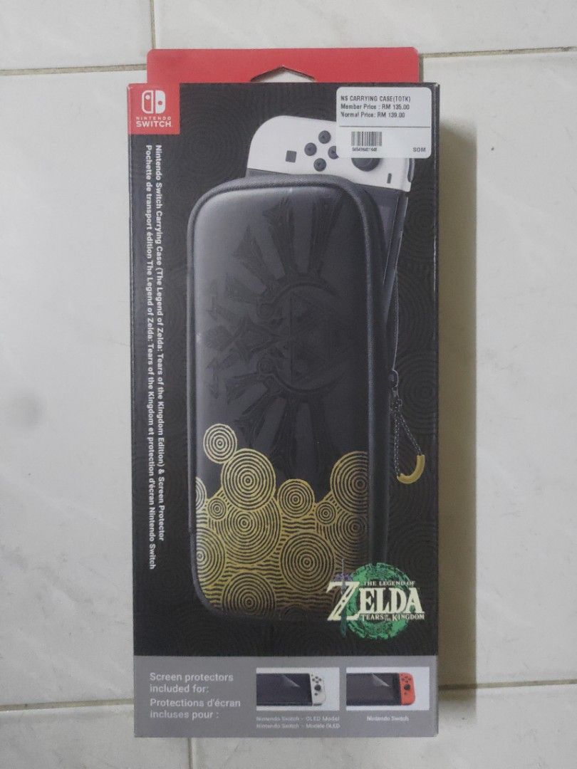 Switch Zelda carry Case, Video Gaming, Gaming Accessories, Cases ...