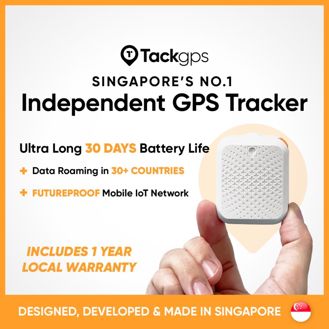 Tack GPS Roams in 30 countries Excl. Malaysia Personal Tracking Device Kids Tracker Child Tracker Elderly Dementia Tracker Bike Car