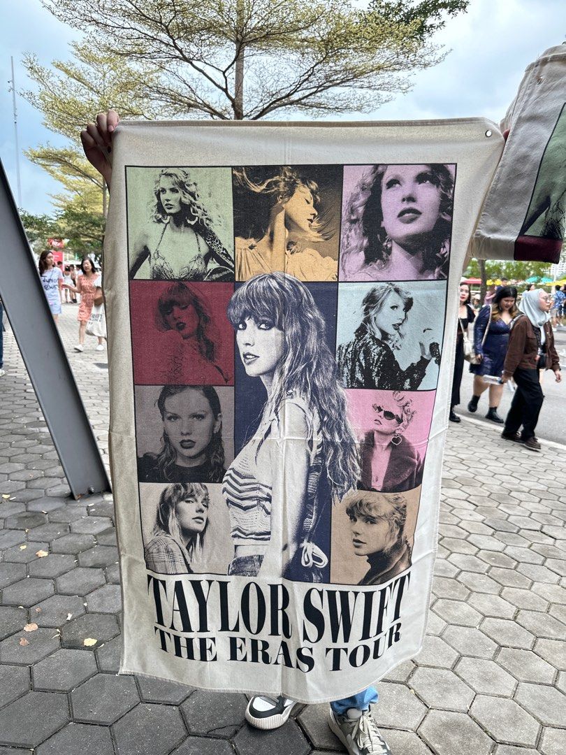 Taylor Swift Eras Tour Original Merch - Tapestry, Hobbies & Toys 