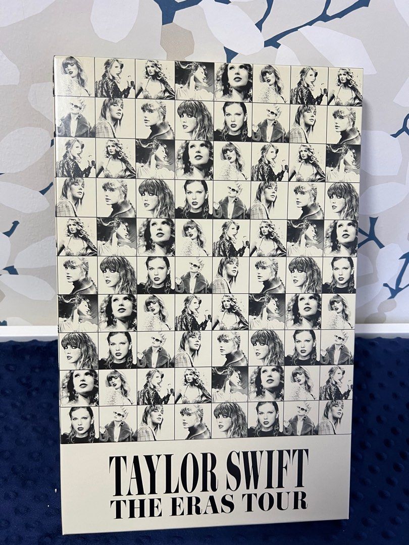 Taylor Swift Eras Tour VIP Box (Category: Western Merchandise) located in Pasig City. Submitted by repentanthoarder (Listing ID 1291001186, Image 1). Description: Includes: - Special Set of Four (4) Taylor Swift Prints Exclusive Taylor Swift VIP Merchandise – Commemorative Taylor Swift | The Eras Tour VIP Tote Bag – Collectible Taylor Swift Pin, Sticker & Postcard Set + Souvenir Concert Ticket – Special VIP Tour Laminate & Matching Lanyard.