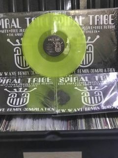 The Best Of Spiral Tribe Lime Green Translucent 2024 Reloaded Vinyl Record