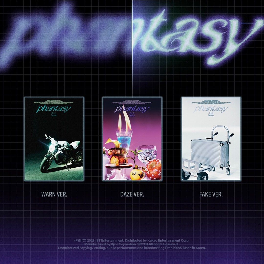 THE BOYZ ALBUM 'PHANTASY' Pt.2 Sixth Sense / Watch It pb版專輯