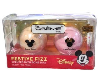 The Crème Shop x Disney 2-Pc. Festive Fizz Scented Bath Bomb Set