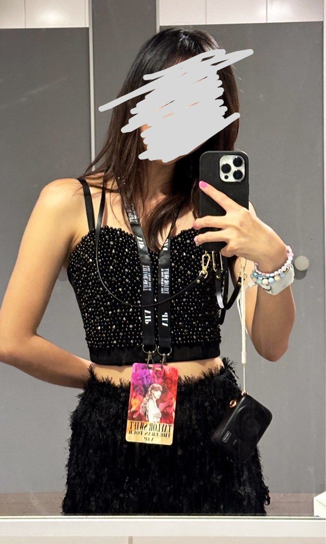 The Eras Tour Outfit (Category: Sets or Coordinates) located in Quezon City. Submitted by heybrit (Listing ID 1291078575, Image 1). Description: 1200-H&M skirt 500-top Still in SG until March 6 Back in the Philippines on March 7.