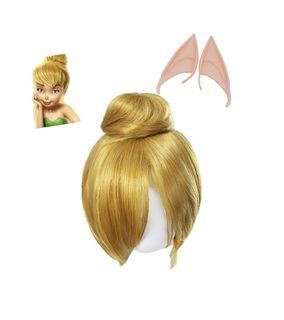 Tinkerbell wig & fairy ears Costume Cosplay