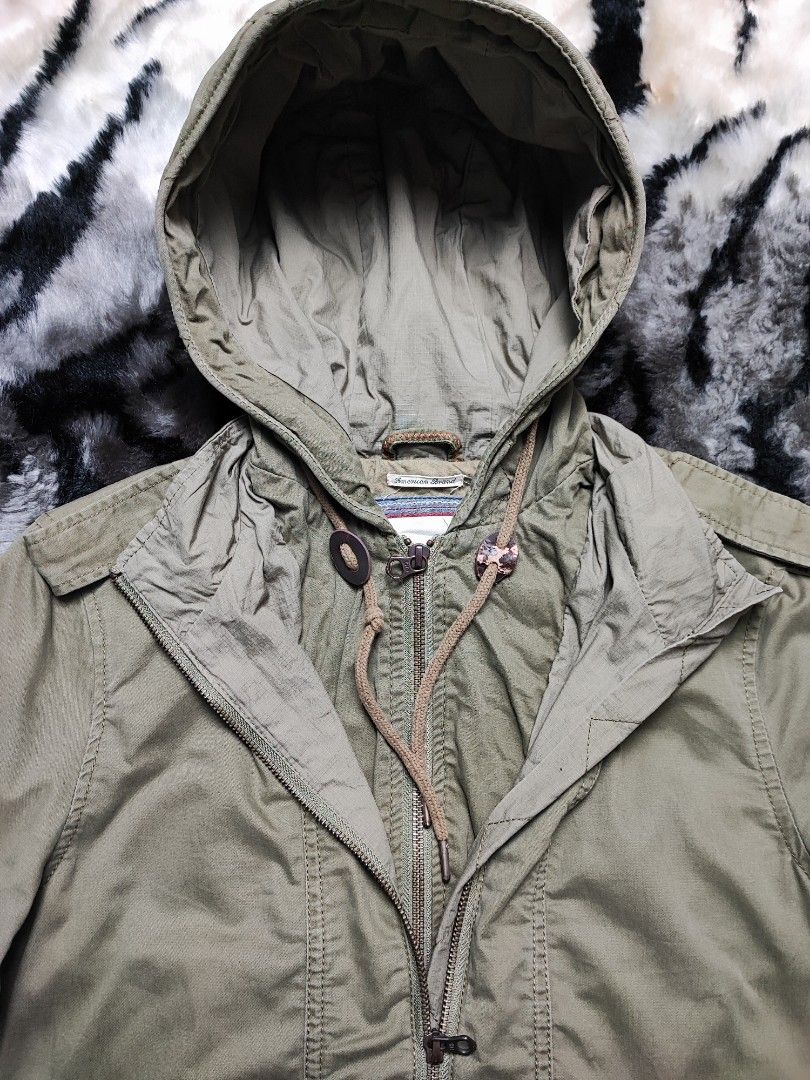 Tommy hilfiger mens clearance military jacket