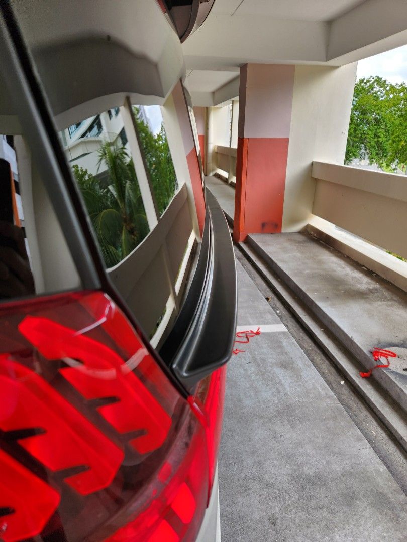 Voxy R90 Rear Toyota Noah/Voxy/Landy R90 MZ Rear Window spoiler, Car Accessories ...
