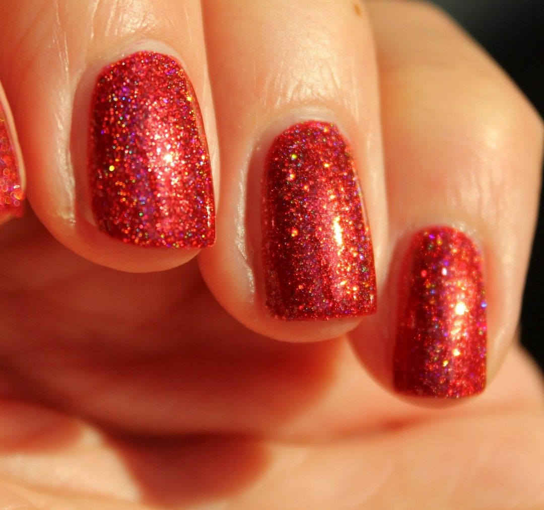 Trinity (Category: Hands & Nails) located in Manila. Submitted by destash2restash3 (Listing ID 1291037195, Image 3). Description: true red scattered holo with ultra holo glitter and shimmering glass flecks See photos for fill lines / usage / condition -All bottle photos (last photo) are mine using samsung phone camera, taken for the purpose of showing fill line / usage, no editing done (hence, my photos may NOT be color accurate) Swatch photos ar