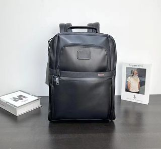 Tumi Alpha 3 Slim Leather Backpack