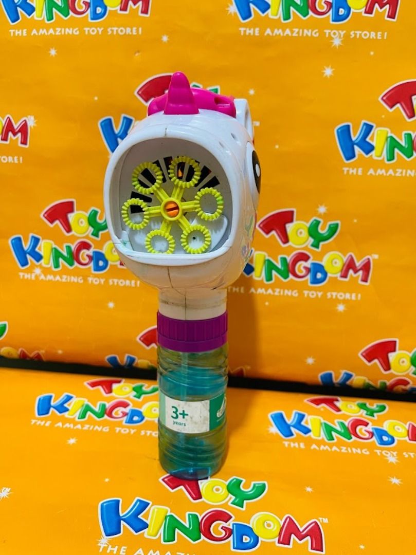 UNICORN Bubble Machine Maker Battery operated (Category: Kids Toys) located in Santa Maria. Submitted by houseofluckytoystore (Listing ID 1291179150, Image 3). Description: Pre-Loved toys and signs of usage WHAT YOU SEE IS WHAT YOU GET PRELOVED TOY Brought In CANADA wh4t you see is wh4t you g3t A great addition to your Toy accessories Collection. Good for kids and collectors!! Genuine toy. Bought in CANADA COUNTRY SOLD as it is. For SURE BUYERS o