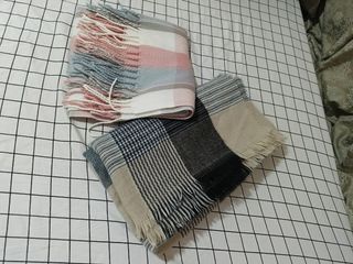 Universal Multicolor Plaid Design Casual & Warm Scarf For Autumn And Winter