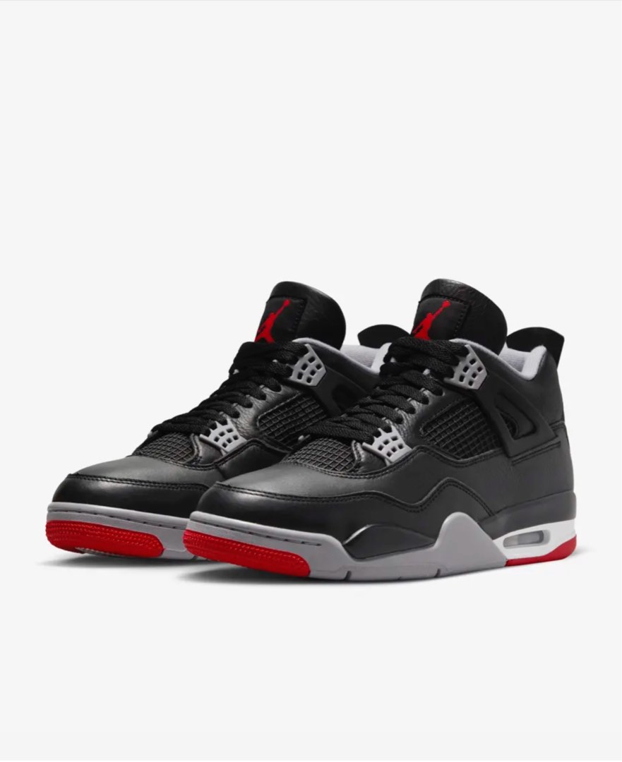 US11 Nike Air Jordan 4 Bred Reimagined Men s Fashion Footwear