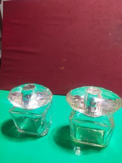 VERSACE Empty spray perfume bottles/"Bright Crystal"/Nice collectibles