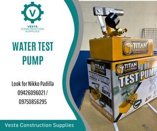 Water Test pump